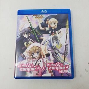 Is This a Zombie? Seasons 1 & 2 Blu-ray Funimation Anime Complete Series TV-MA